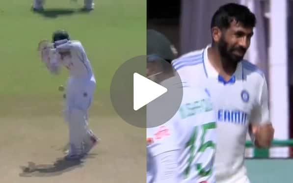 [Watch] Jasprit Bumrah Knocks Over Rahim With A Cracking Delivery In IND Vs BAN 2nd Test